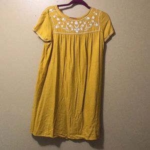Yellow dress never worn!!